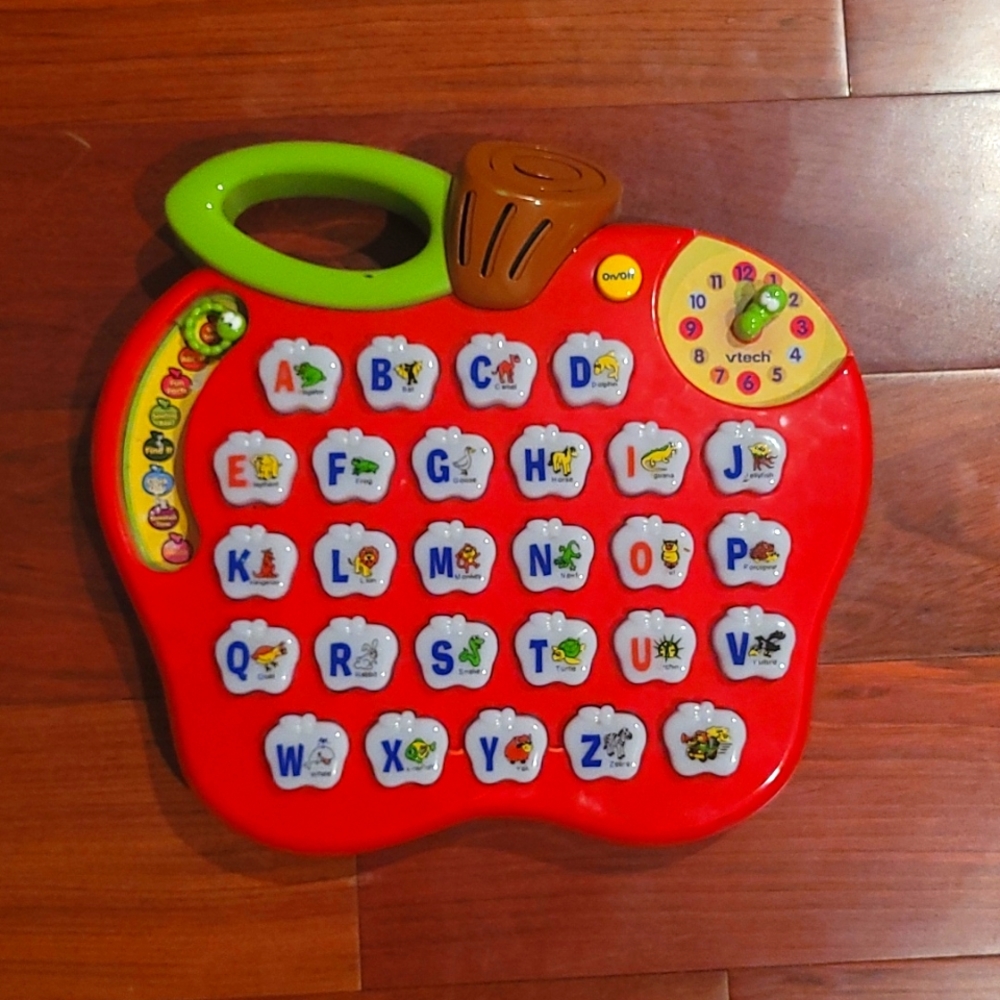 Light up alphabet apple